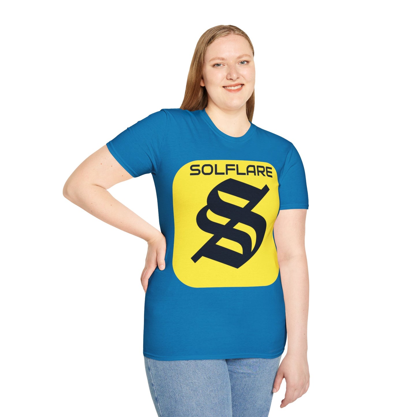 SolflareLogo Dark colors Unisex T-Shirt by cypherpunkgear.com