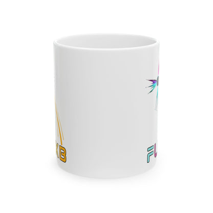 FluxBeam (FLUXB) White Mug by cypherpunkgear.com