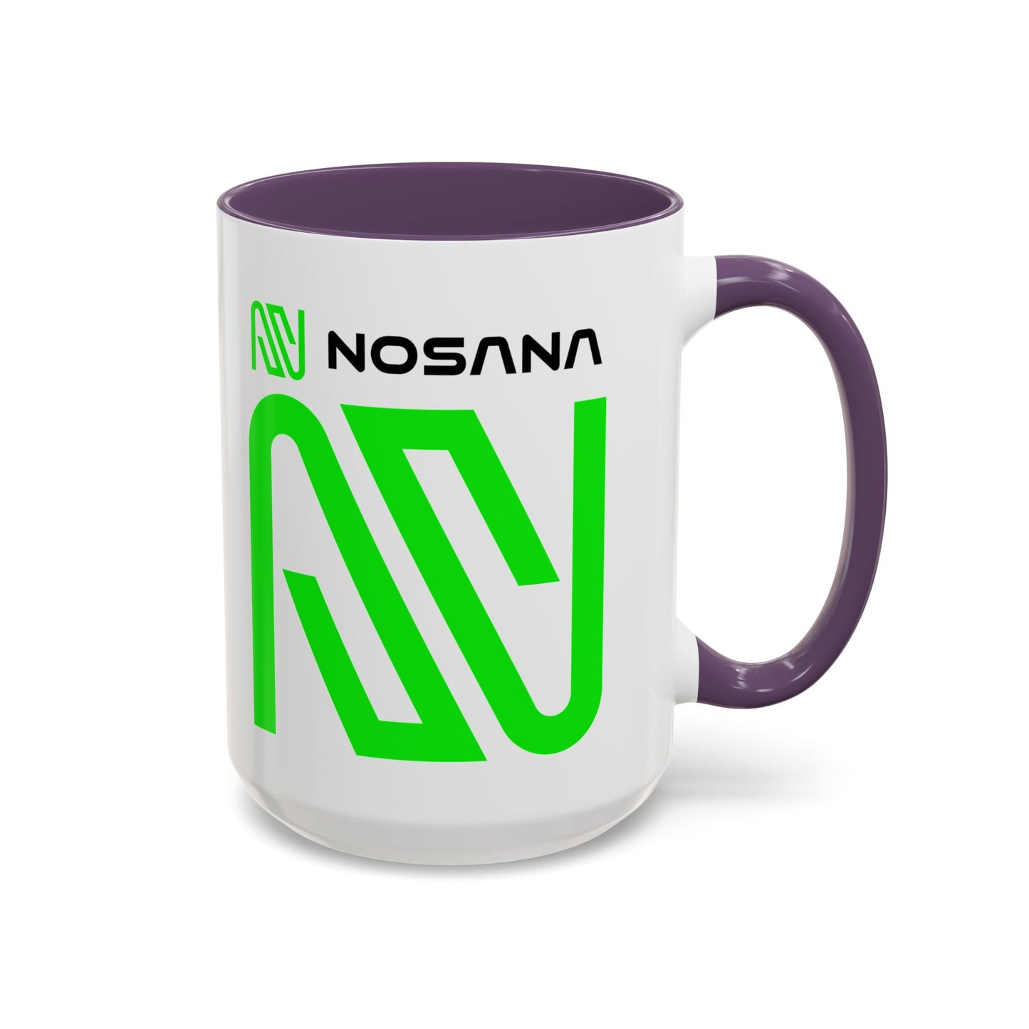 Nosana (NOS) Accent Mug by cypherpunkgear.com