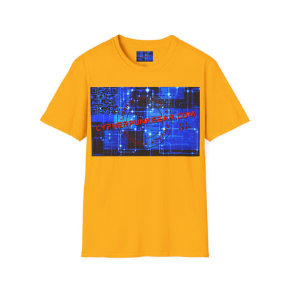 Cypherpunkgear.com logo Light colors Unisex T-Shirt by cypherpunkgear.com
