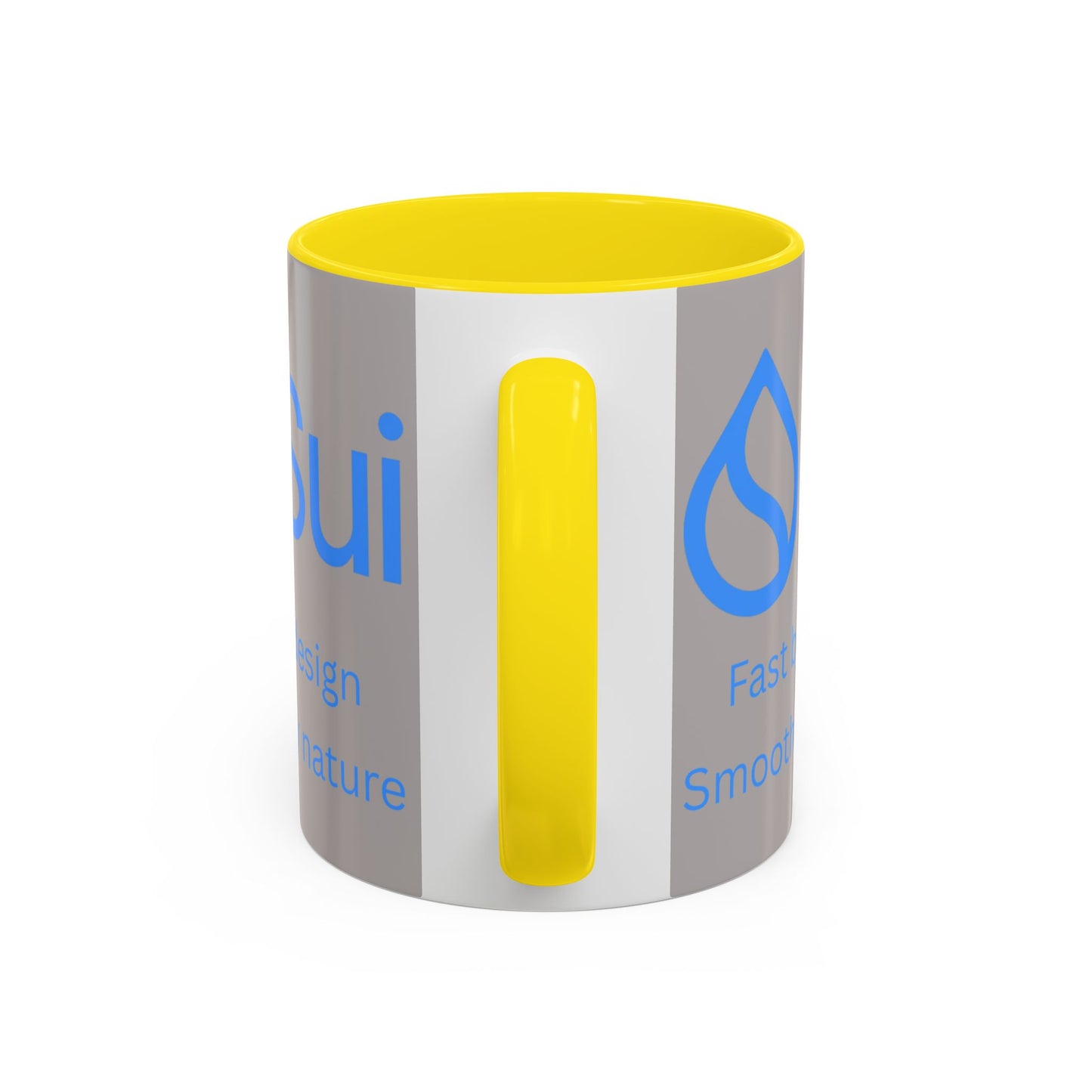 SUI Grey Accent Mug by cypherpunkgear.com
