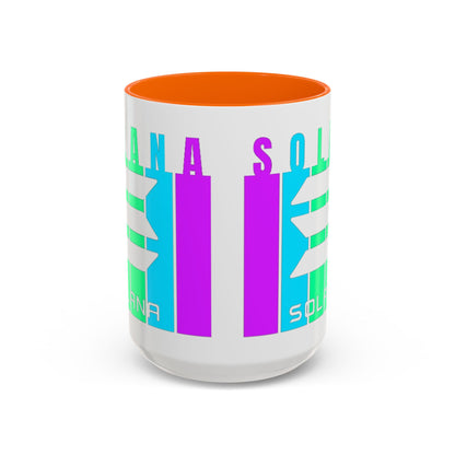 Solana (SOL) Freedom Accent Mug by cypherpunkgear.com