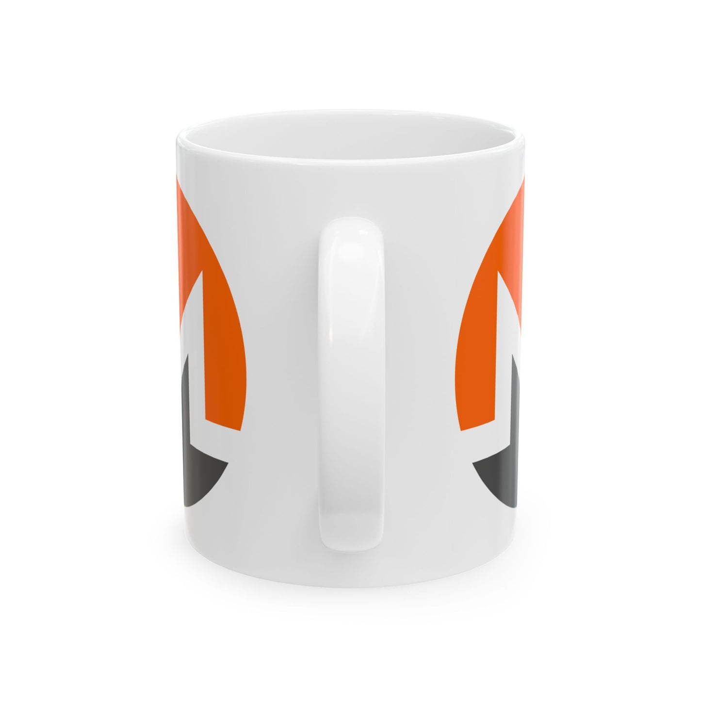 Monero (XMR) White Mug by cypherpunkgear.com