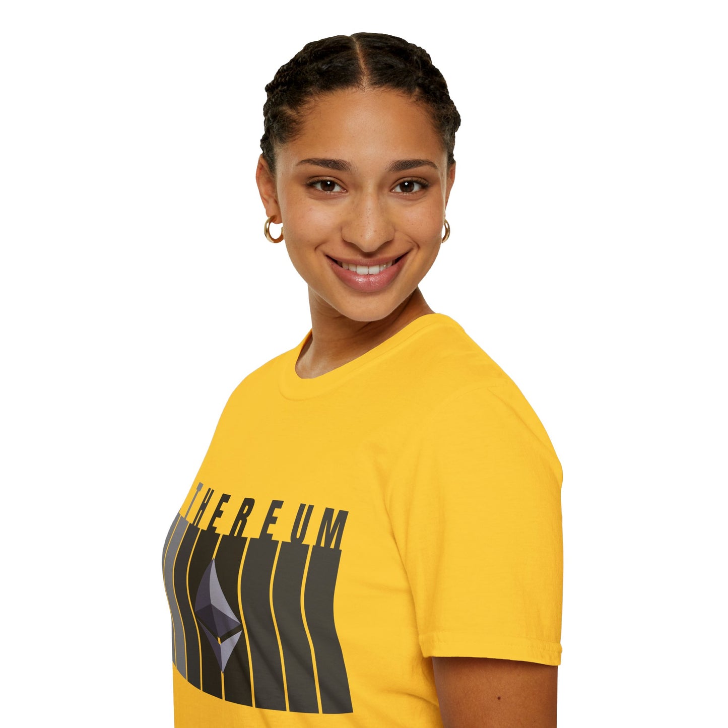 Ethereum (ETH) LTcolors Unisex T-Shirt by cypherpunkgear.com