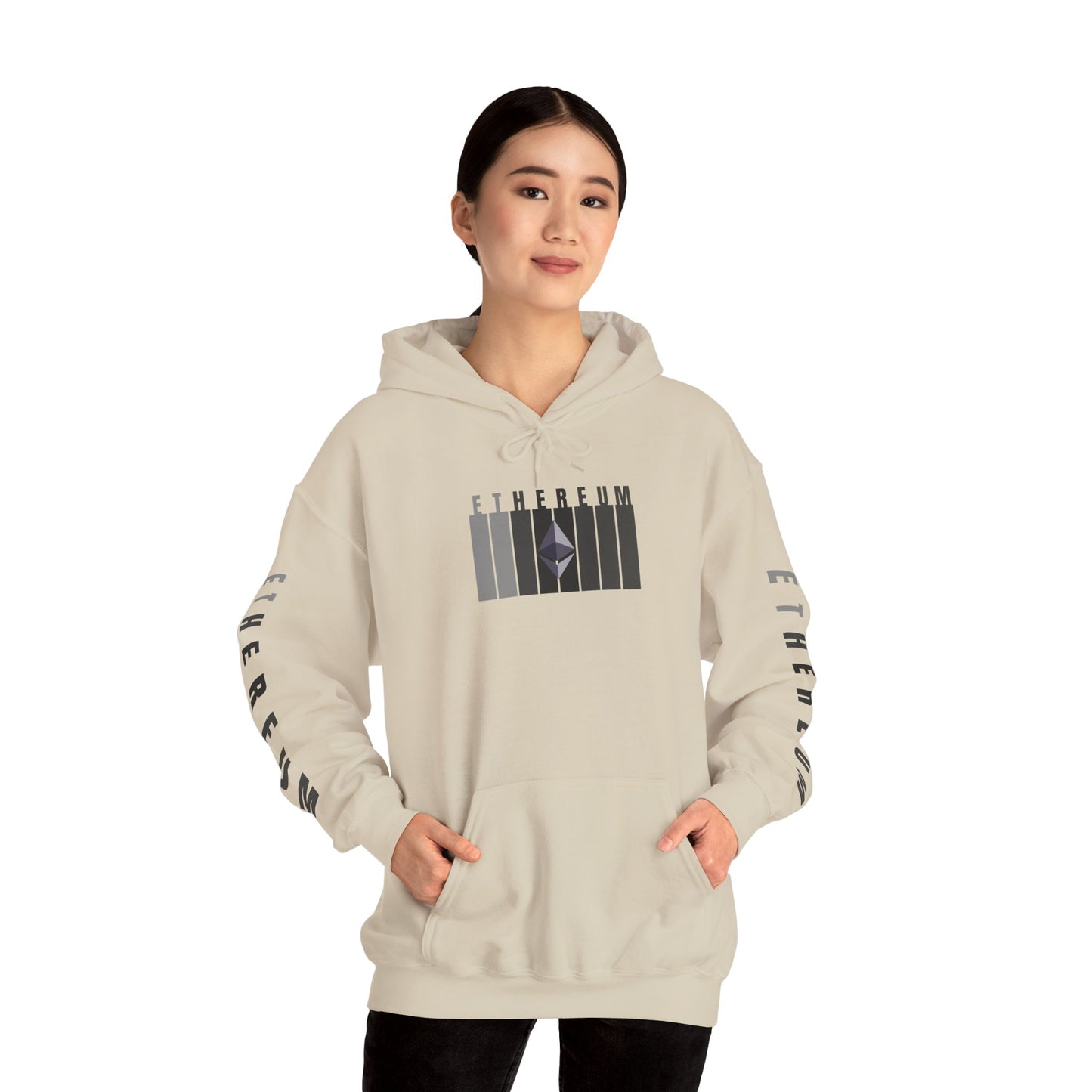 Ethereum (ETH) Hoodie Unisex Heavy Blend™ Hooded Sweatshirt by cypherpunkgear.com