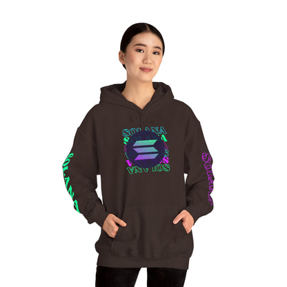 ¡Libertad Solana por cypherpunkgear! Sudadera con capucha unisex Heavy Blend™