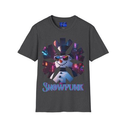 Snowpunk Dark colors Unisex T-Shirt by cypherpunkgear.com