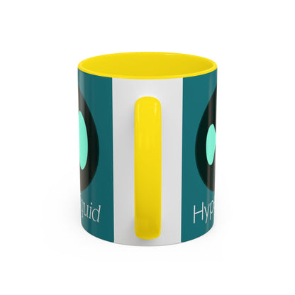 Hyperliquid White font Hyperliquid Accent Mug by cypherpunkgear.com