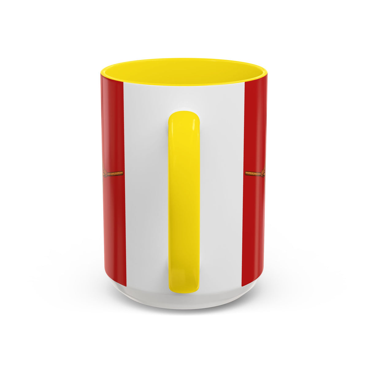 Velvet Vex Red Accent Mug by CreepyCrafts.boo