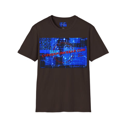 Cypherpunkgear.com logo Dark colors Unisex T-Shirt by cypherpunkgear.com