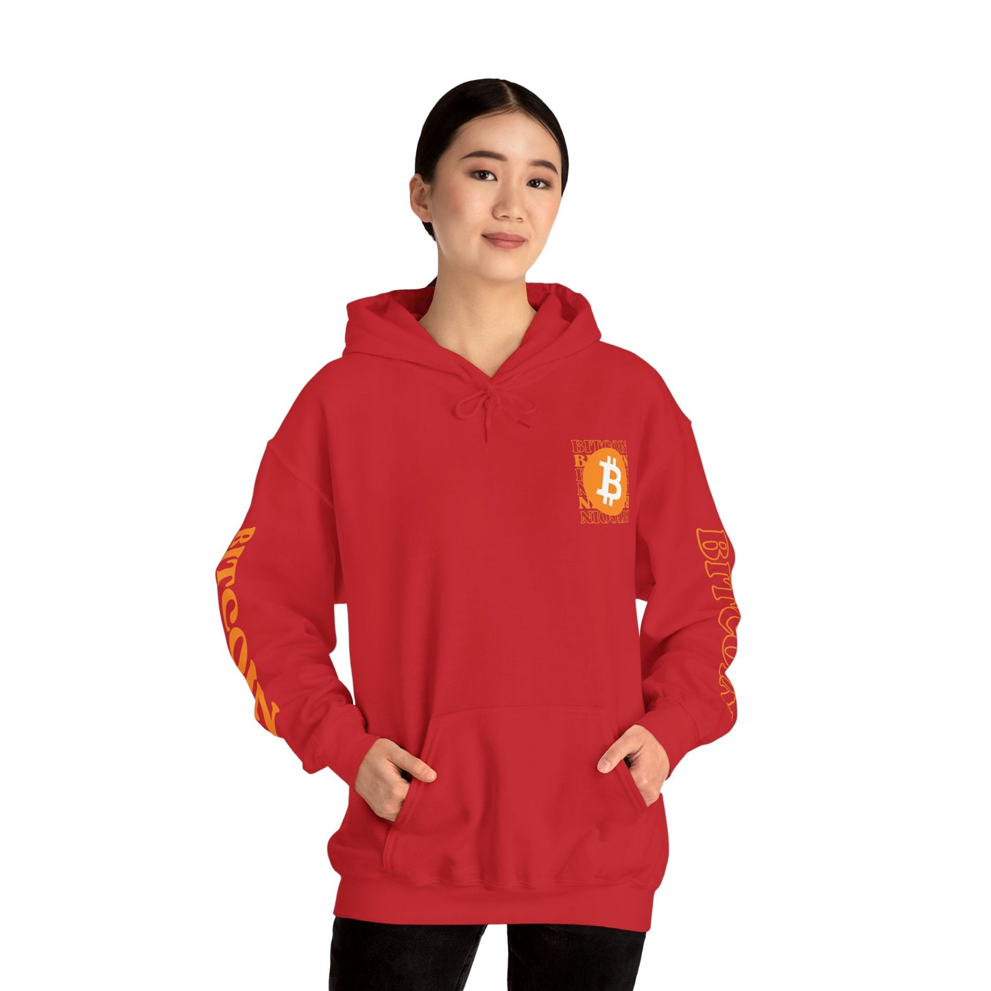 Bitcoin (BTC) Freedom Hoodie Unisex Heavy Blend™ Hooded Sweatshirt by cypherpunkgear