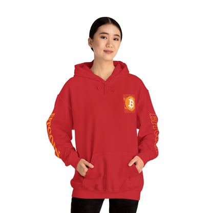 Bitcoin (BTC) Freedom Hoodie Unisex Heavy Blend™ Hooded Sweatshirt by cypherpunkgear