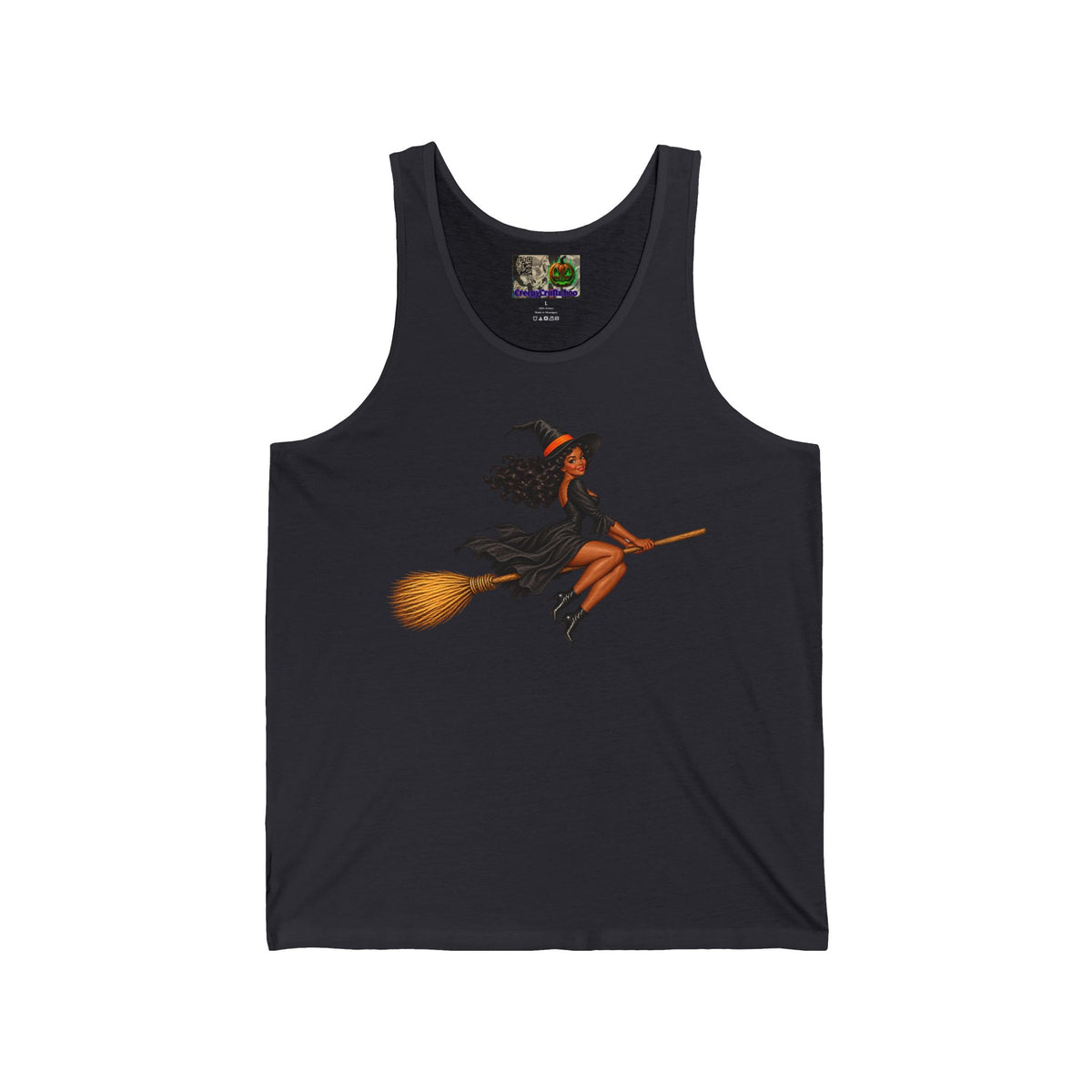 Velvet Vex Unisex Jersey Tank Top by CreepyCrafts.boo