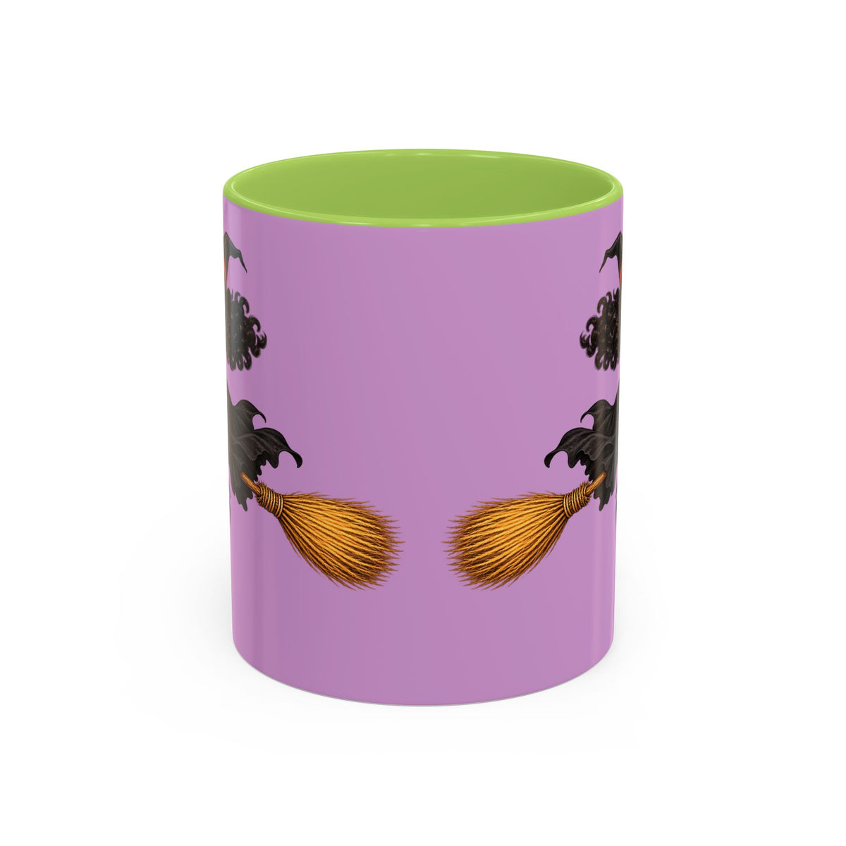 Velvet Vex Pink Accent Mug by CreepyCrafts.boo