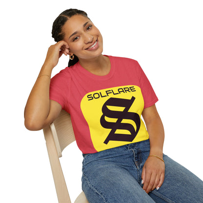 SolflareLogo Light colors Unisex T-Shirt by cypherpunkgear.com