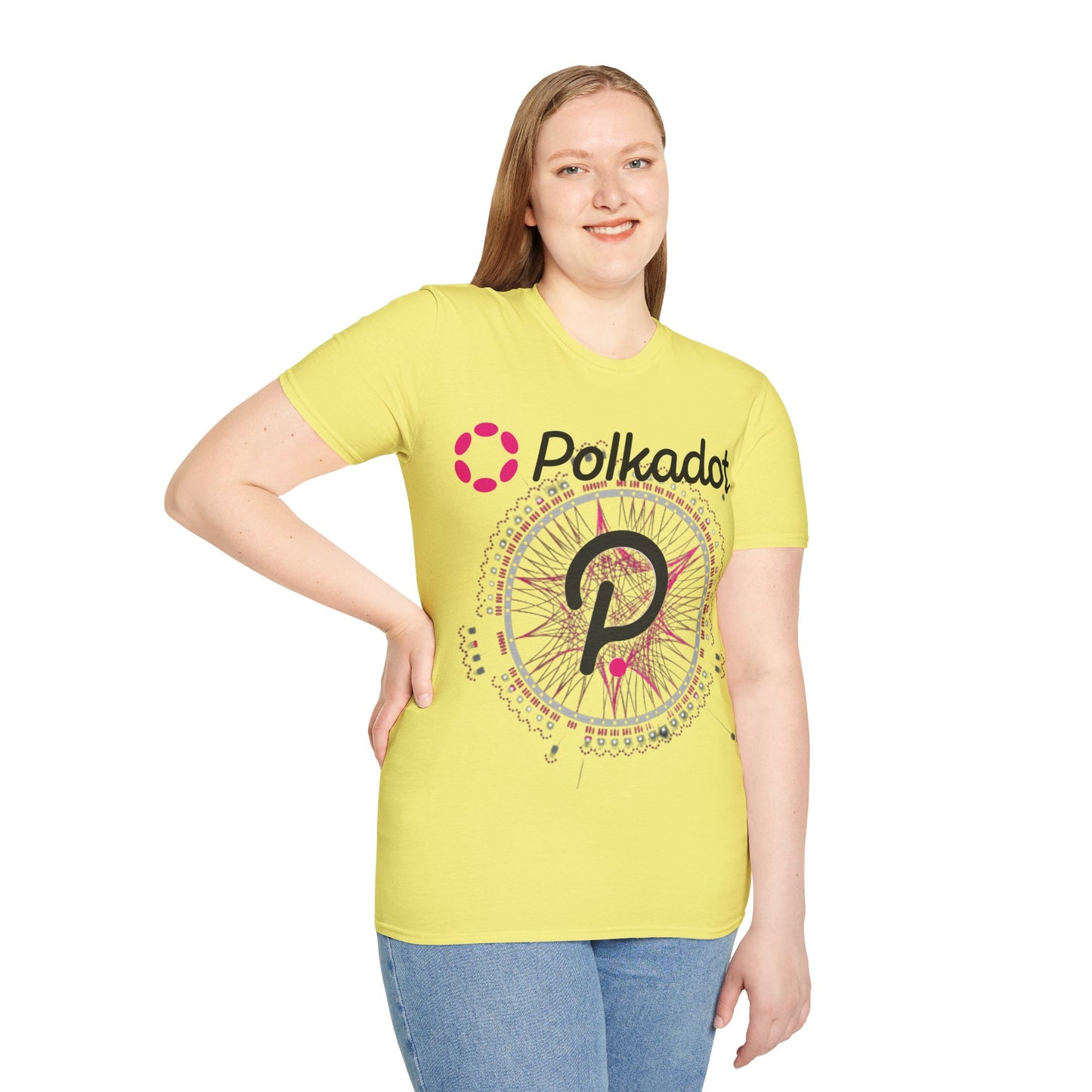 Polkadot (DOT) Light colors Unisex T-Shirt by cypherpunkgear.com