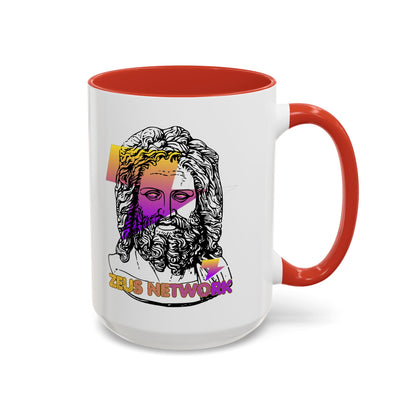 Zeus Network Accent Mug by cypherpunkgear.com