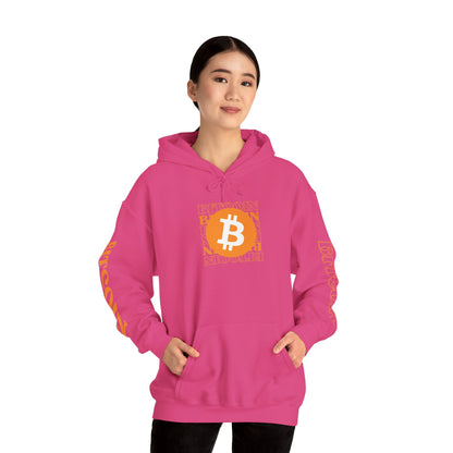 ¡Libertad de Bitcoin por cypherpunkgear! Sudadera con capucha unisex Heavy Blend™