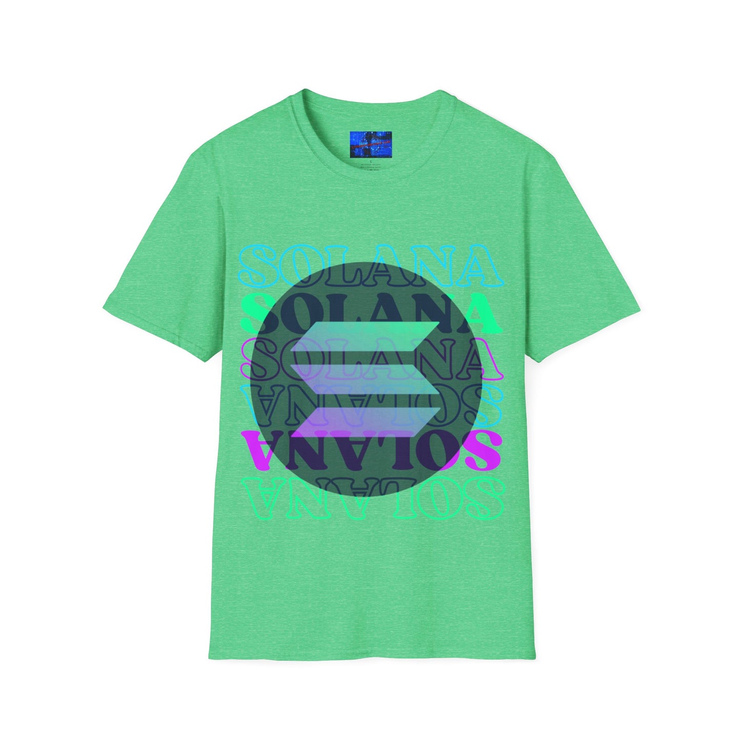 Solana Solana Solana (SOL) DKcolors Unisex T-Shirt by cypherpunkgear