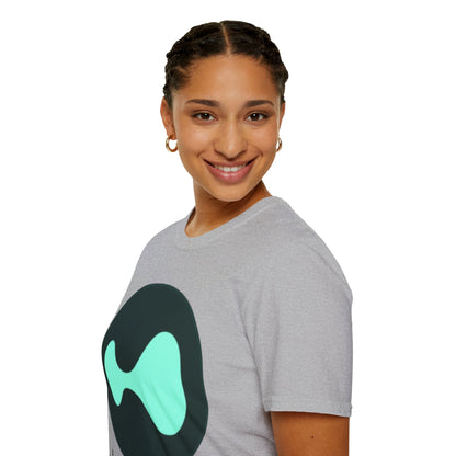 Hyperliquid Black font Unisex T-Shirt by cypherpunkgear.com