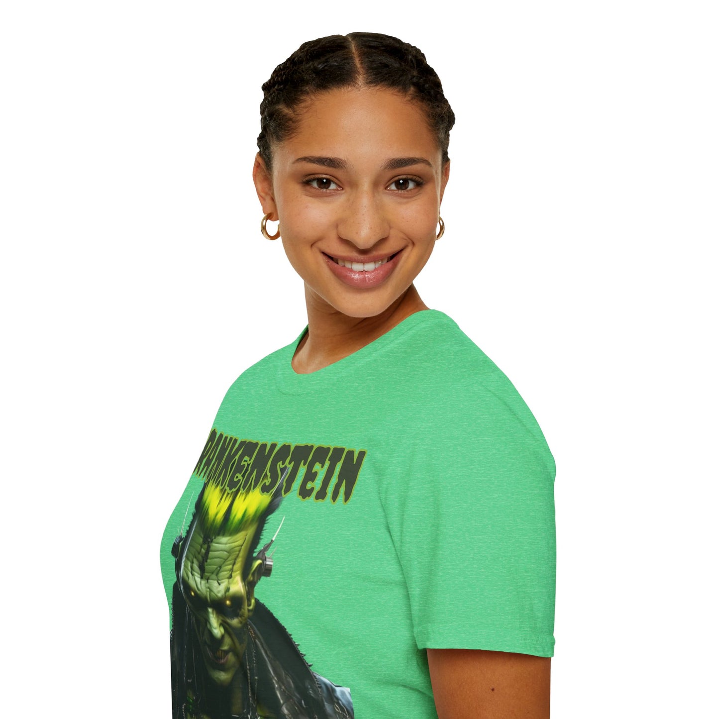 Frankenstein Lives Dark colors Unisex T-Shirt by CreepyCrafts.boo