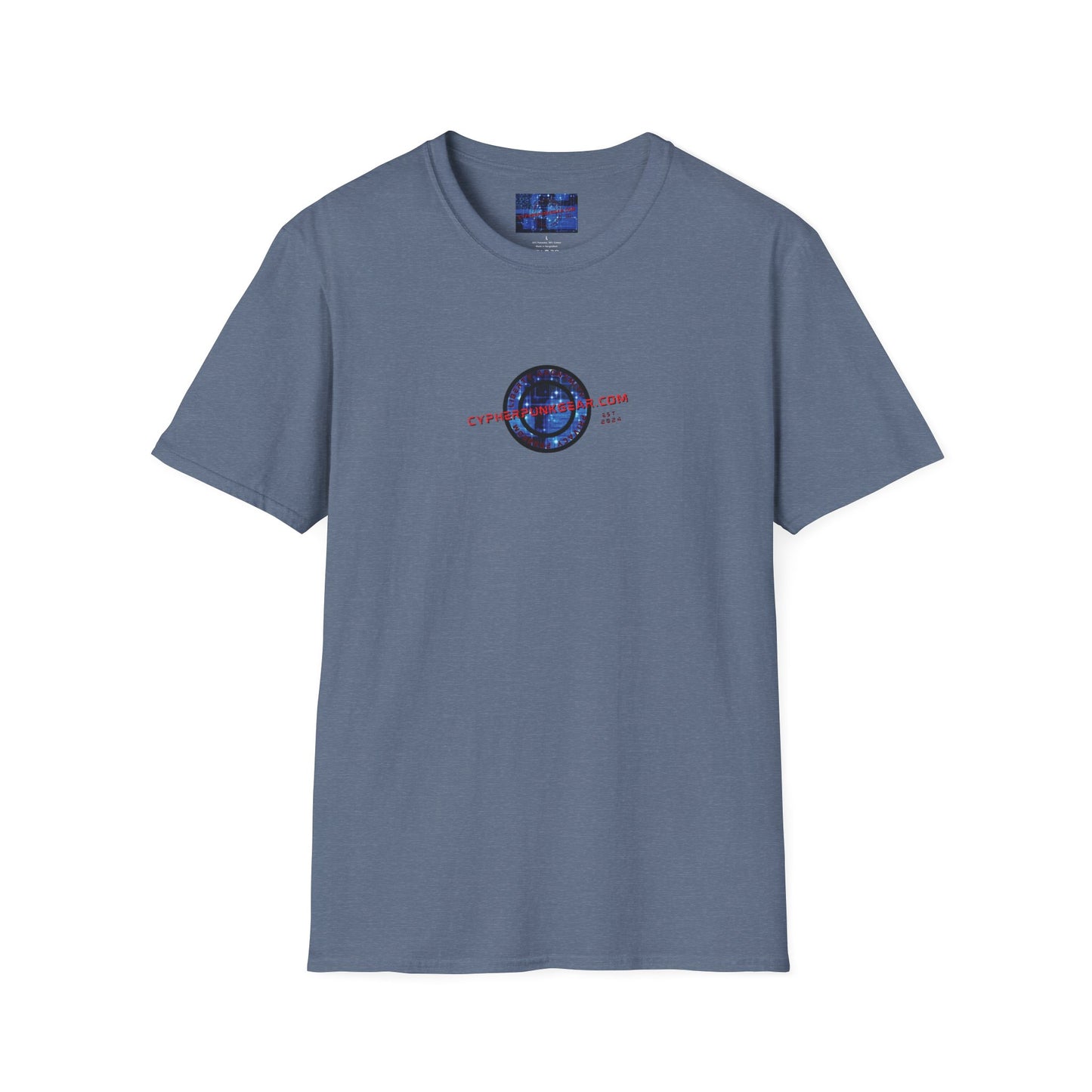 2-sided, cypherpunkgear.com logo Dark colors Unisex T-Shirt by cypherpunkgear.com