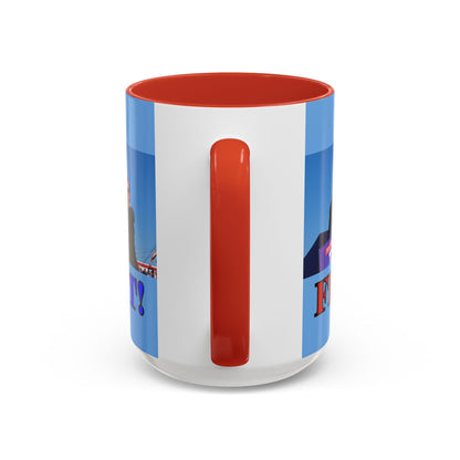 Fight! Accent Mug by cypherpunkgear