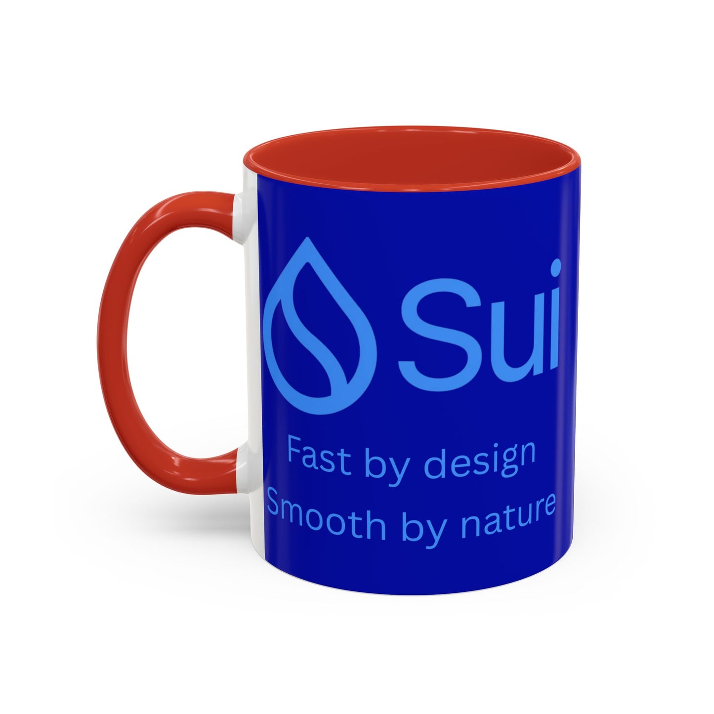 SUI Dark Blue Accent Mug by cypherpunkgear.com