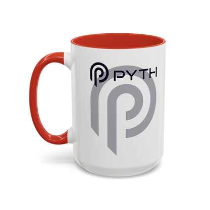 Pyth (PYTH) Accent Mug by cypherpunkgear.com