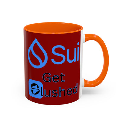 Sui: Get Slushed Red Accent Mug by cypherpunkgear.com