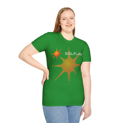Solflare Dark colors Unisex T-Shirt by cypherpunkgear.com