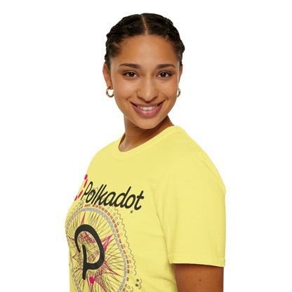 Polkadot (DOT) Light colors Unisex T-Shirt by cypherpunkgear.com