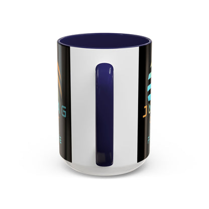 Jupiter (JUP) Orbit the Future Black Accent Mug by cypherpunkgear.com