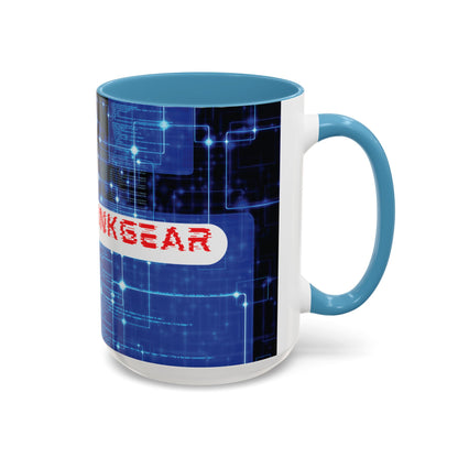 Cypherpunkgear logo Accent Mug by cypherpunkgear