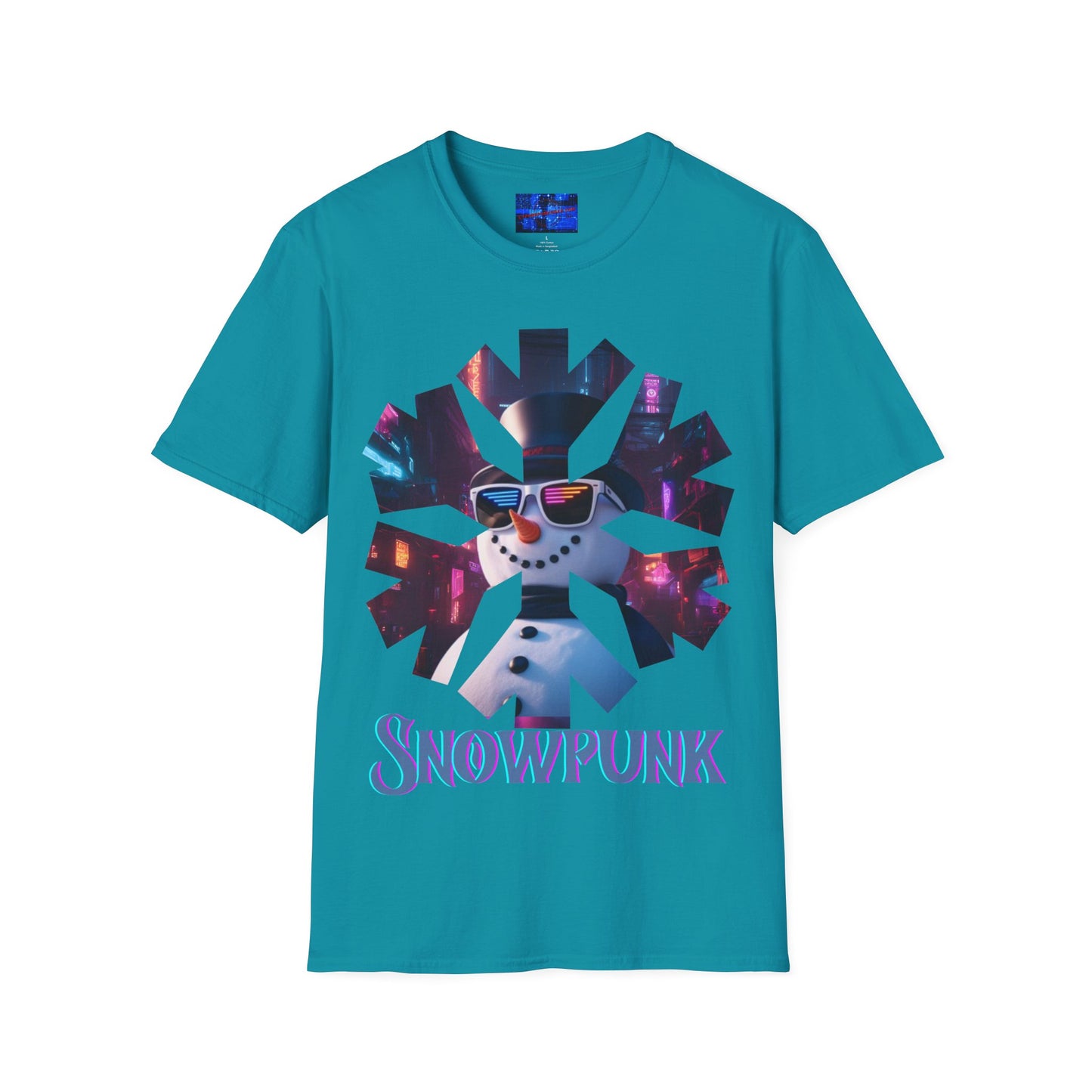 Snowpunk Dark colors Unisex T-Shirt by cypherpunkgear.com