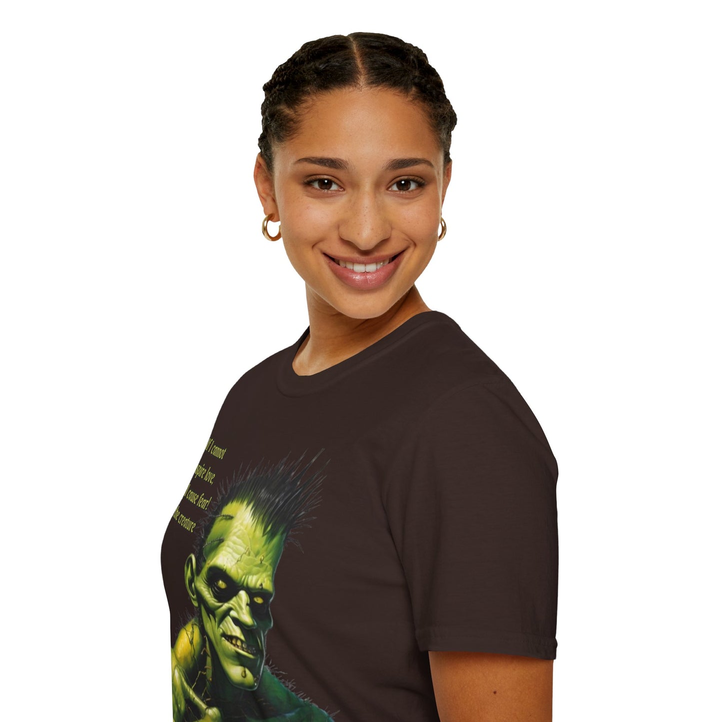 Frankenstein's Creature Dark colors Unisex T-Shirt by CreepyCrafts.boo