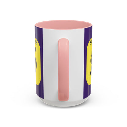 SolflareLogo Purple Accent Mug by cypherpunkgear.com