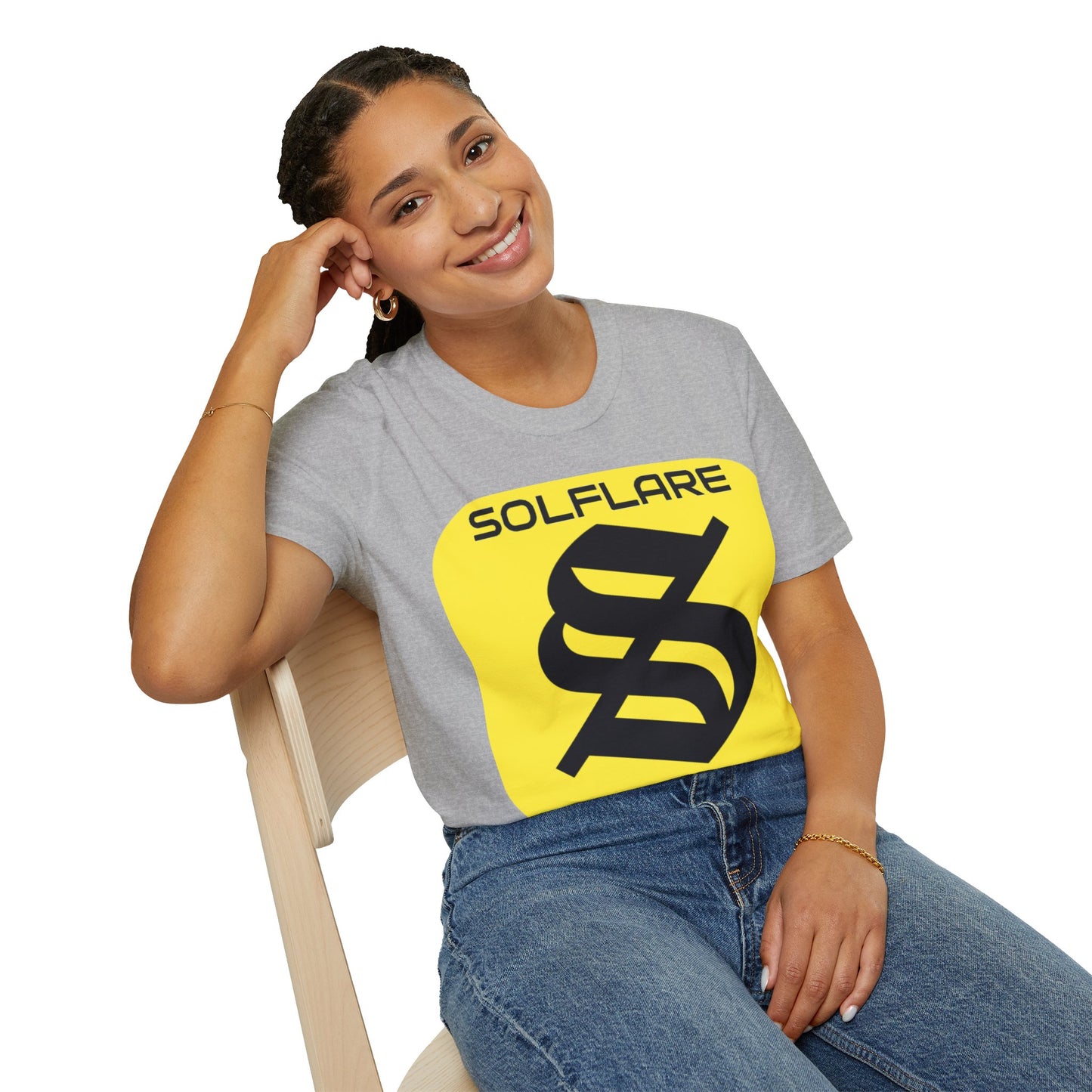SolflareLogo Light colors Unisex T-Shirt by cypherpunkgear.com