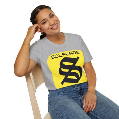 SolflareLogo Light colors Unisex T-Shirt by cypherpunkgear.com