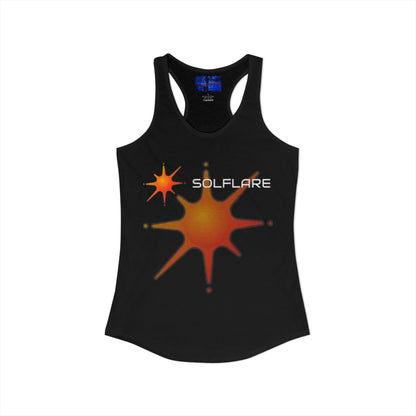 Solflare Women's Racerback Tank Top by cypherpunkgear.com