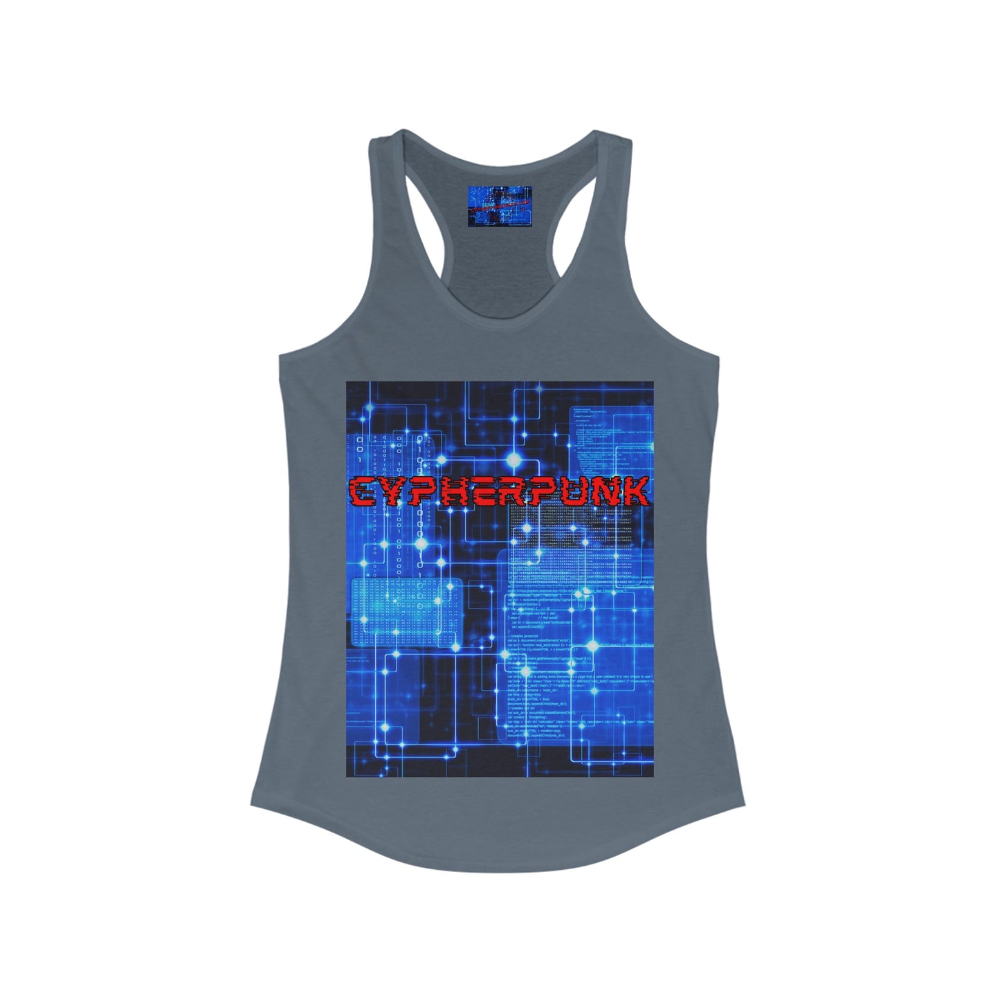 Cypherpunk Women's Racerback Tank Top by cypherpunkgear