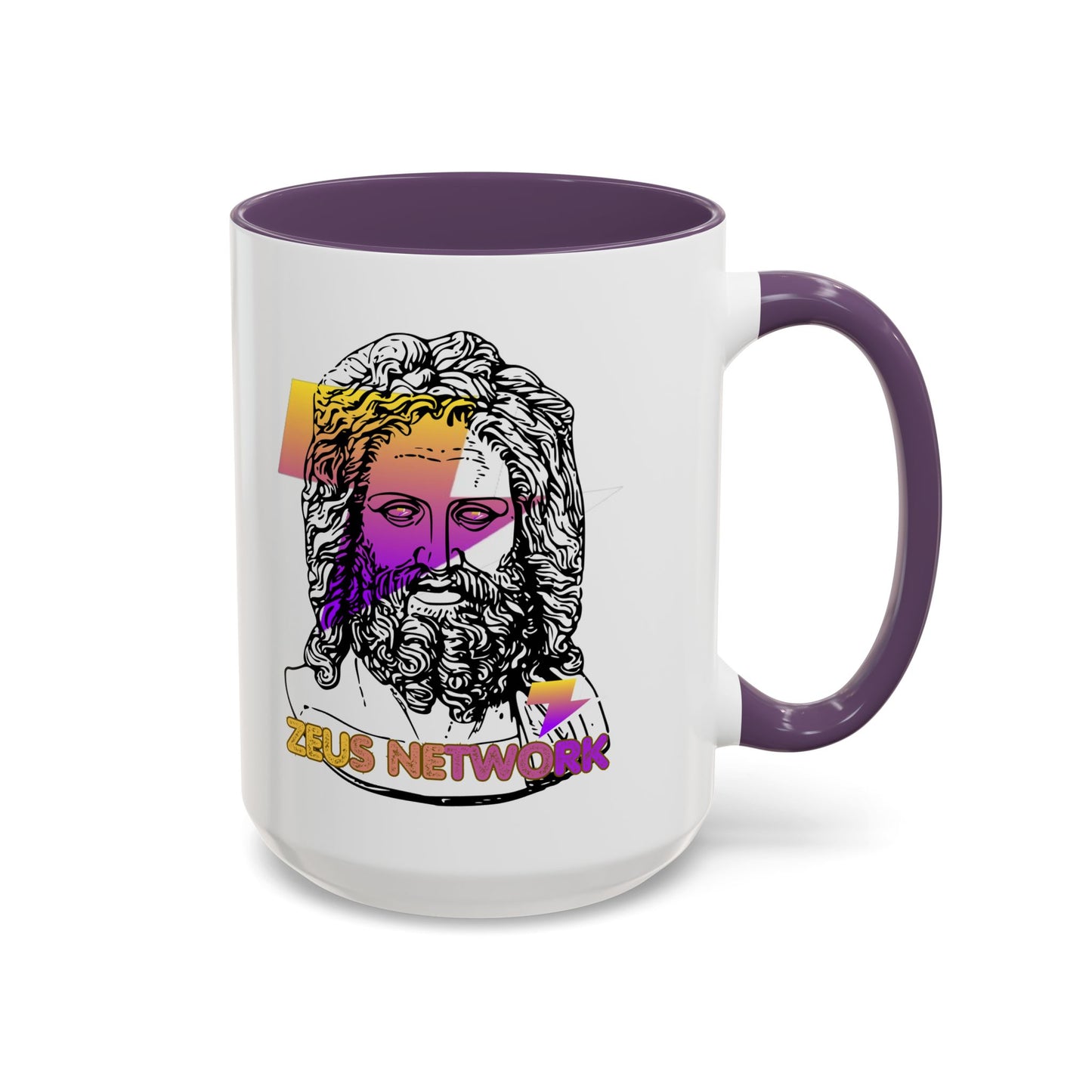Zeus Network Accent Mug by cypherpunkgear.com