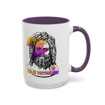 Zeus Network Accent Mug by cypherpunkgear.com