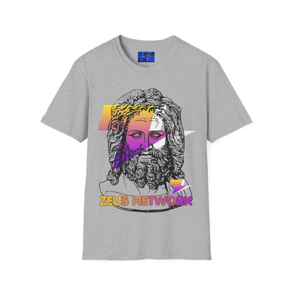 Zeus Network Light colors Unisex T-Shirt by cypherpunkgear.com