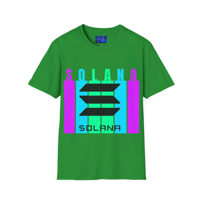 Solana (SOL) Freedom DKcolors Unisex T-Shirt by cypherpunkgear.com