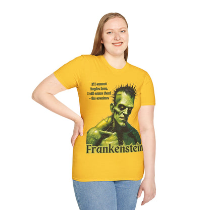 Frankenstein's Creature Light colors Unisex T-Shirt by CreepyCrafts.boo