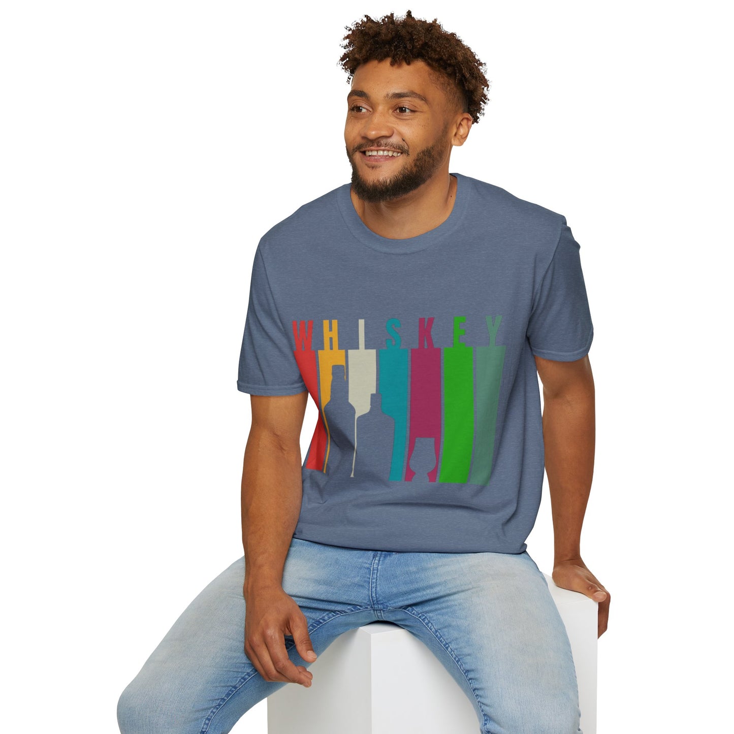 Whiskey spelled with an 'e' DKcolors Unisex T-Shirt by cypherpunkgear.com