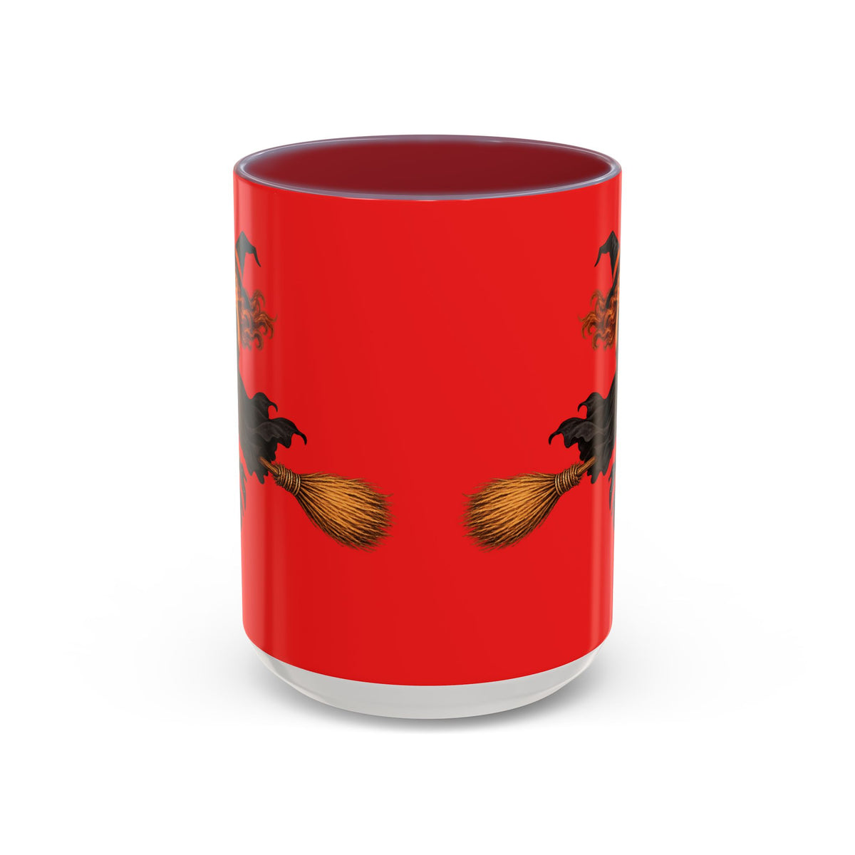 Hazel Hex Red Accent Mug by CreepyCrafts.boo
