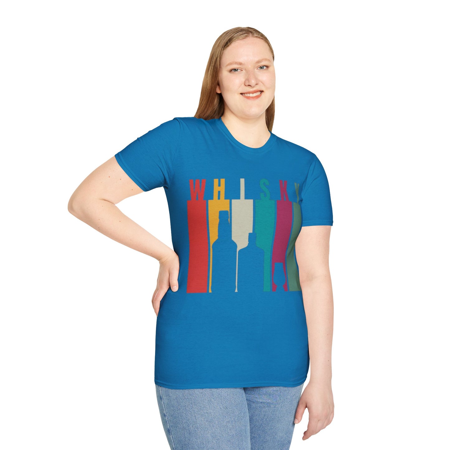 Whisky spelled without an 'e' DKcolors Unisex T-Shirt by cypherpunkgear.com