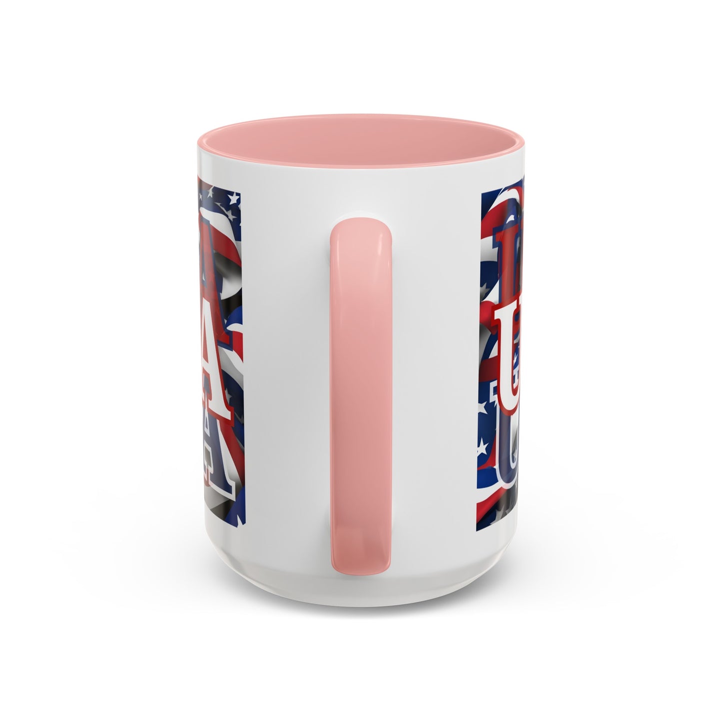 USA WHfont Center Patriot Accent Mug by cypherpunkgear